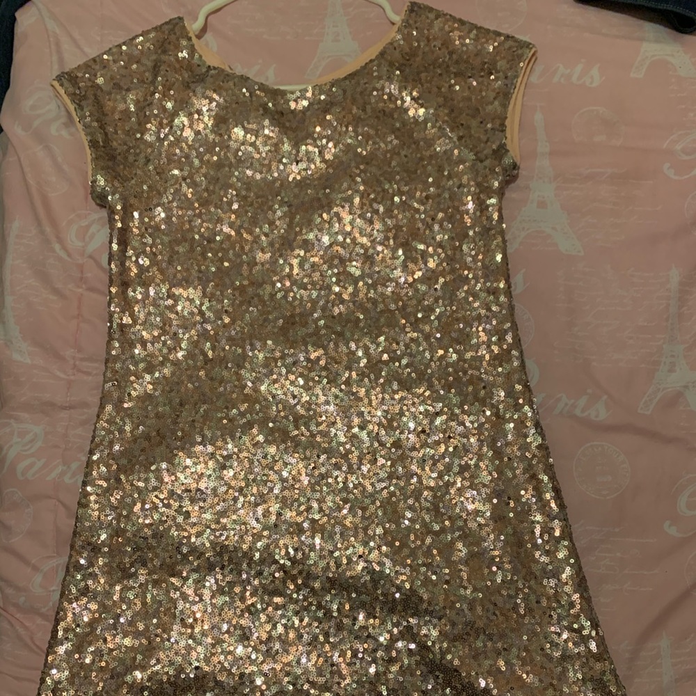 Girls size 10 Sequin dress